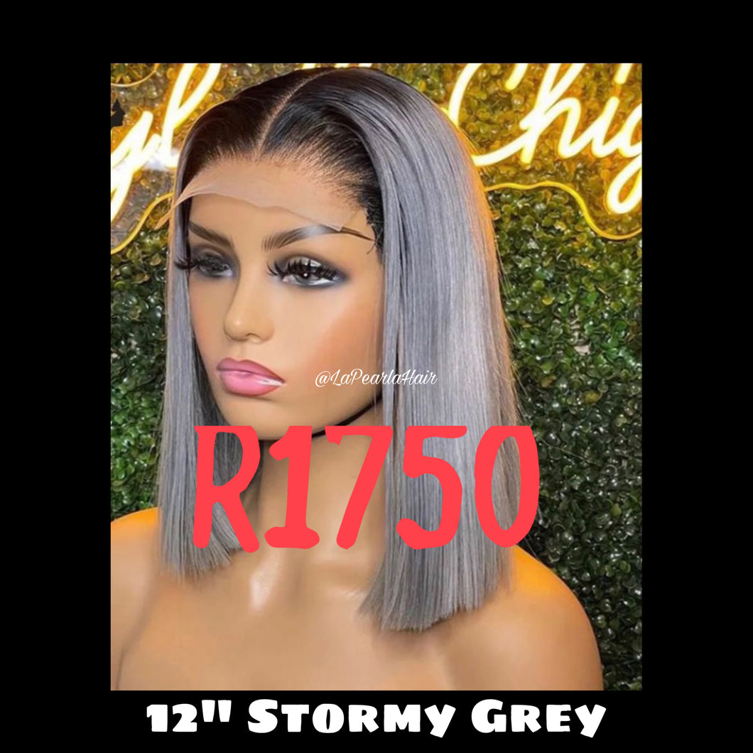 Stormy Grey Bob